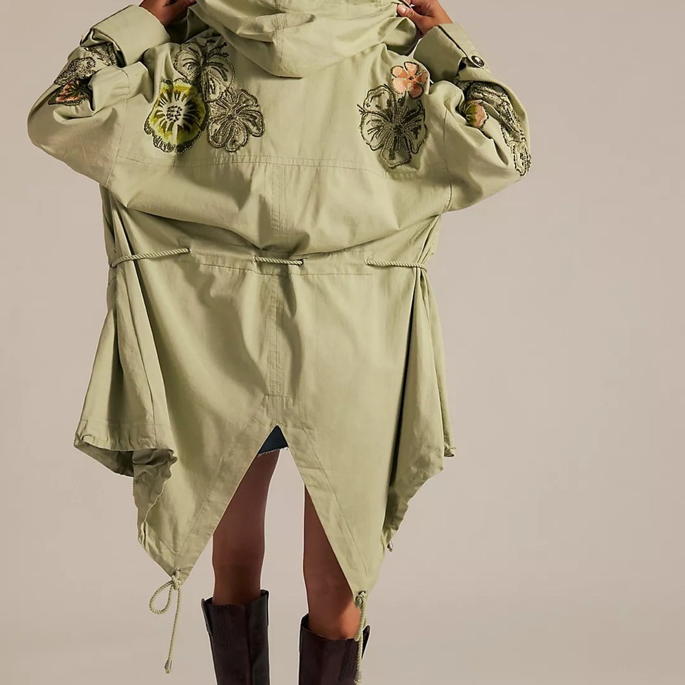 NEW $328 Free People We The Free Davy Jones Parka Jacket XL - Picture 3 of 5